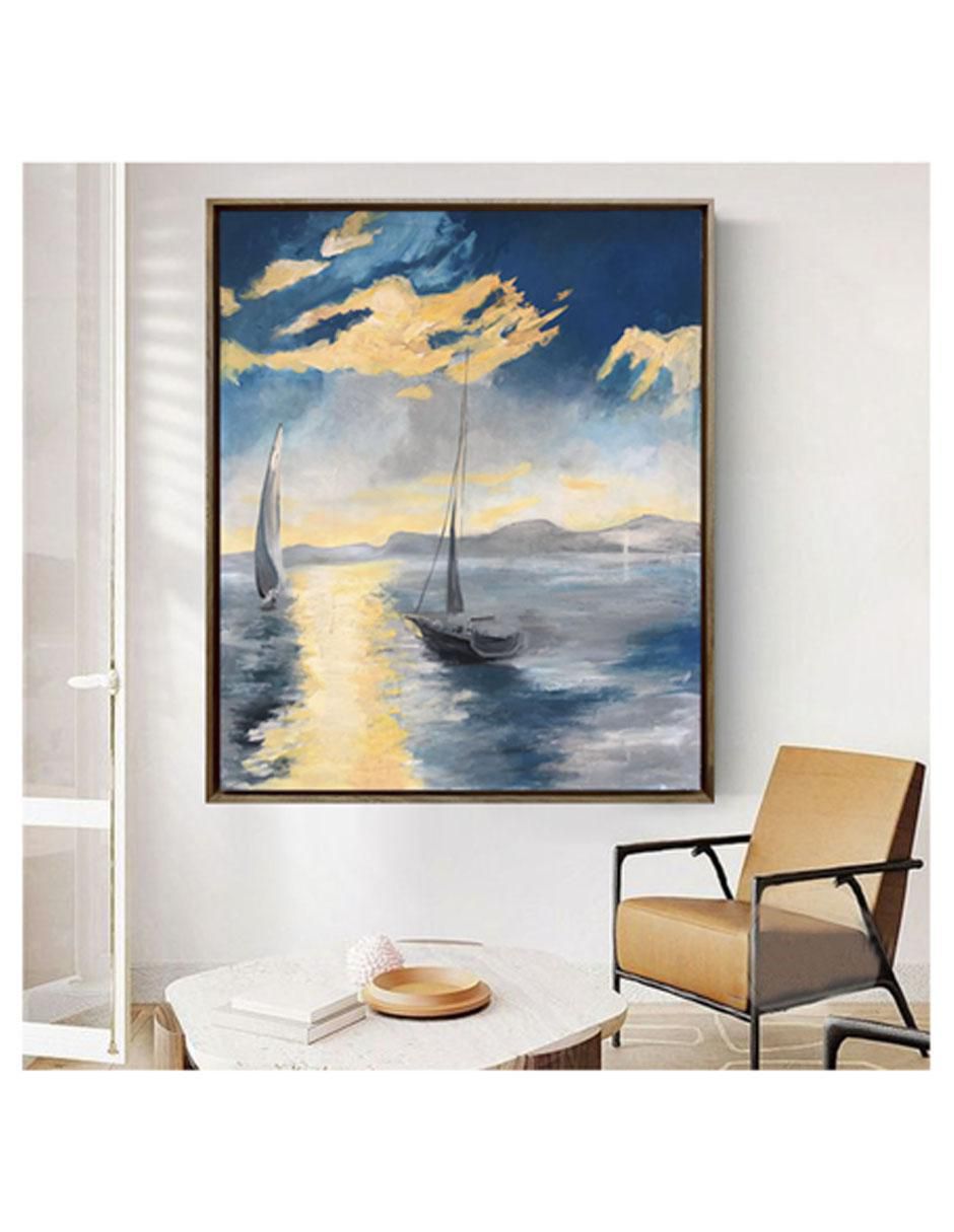 Pintura Veleros V técnica acrílico Mar Veleros 4