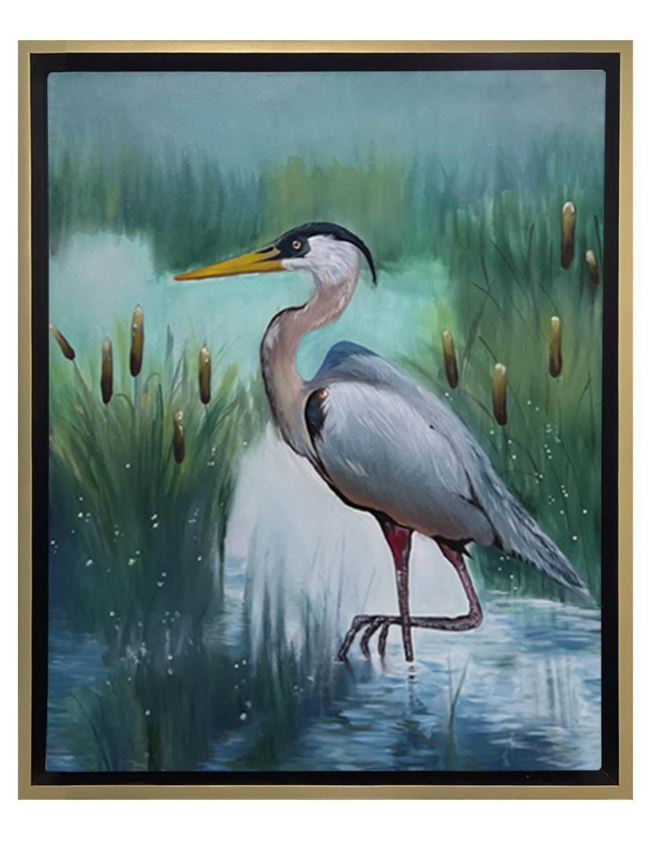 Pintura Un Día Cualquiera 3.0 técnica acrílico Animalart