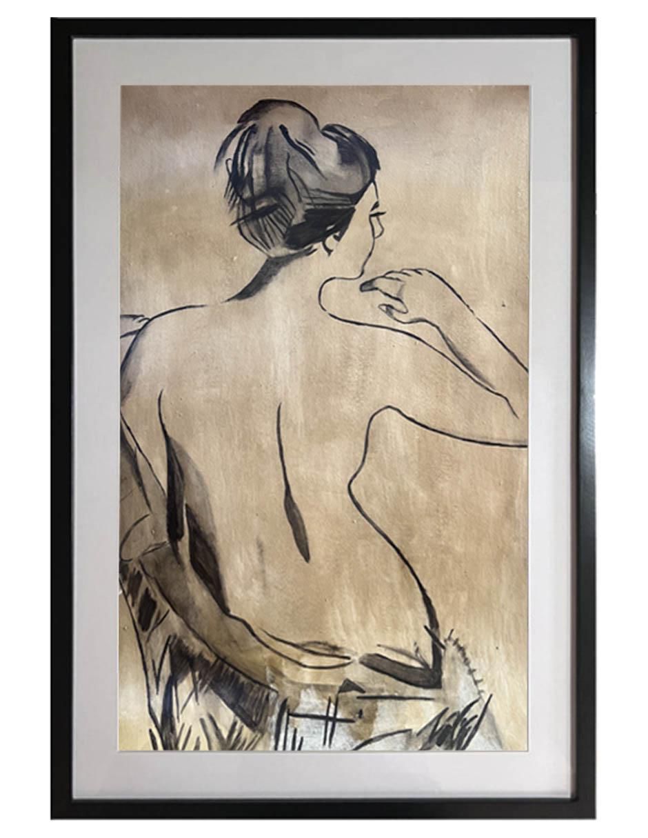 Pintura Mónica técnica acrílico Milleniart Pintura Mónica técnica acrílico Milleniart