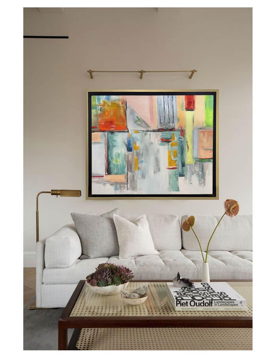 Pintura City Mo técnica acrílico 4
