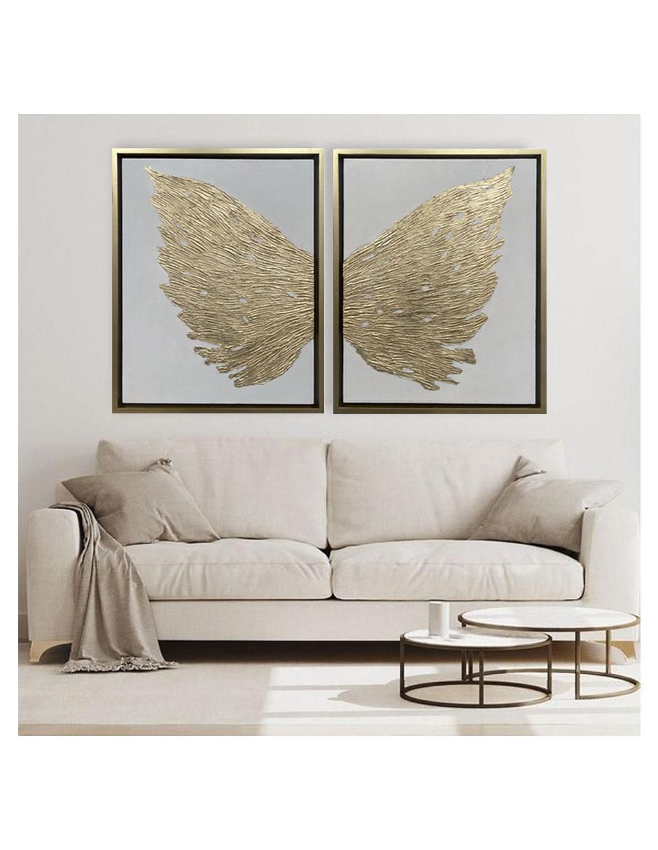 Set pinturas Gold Wings técnica mixta 3