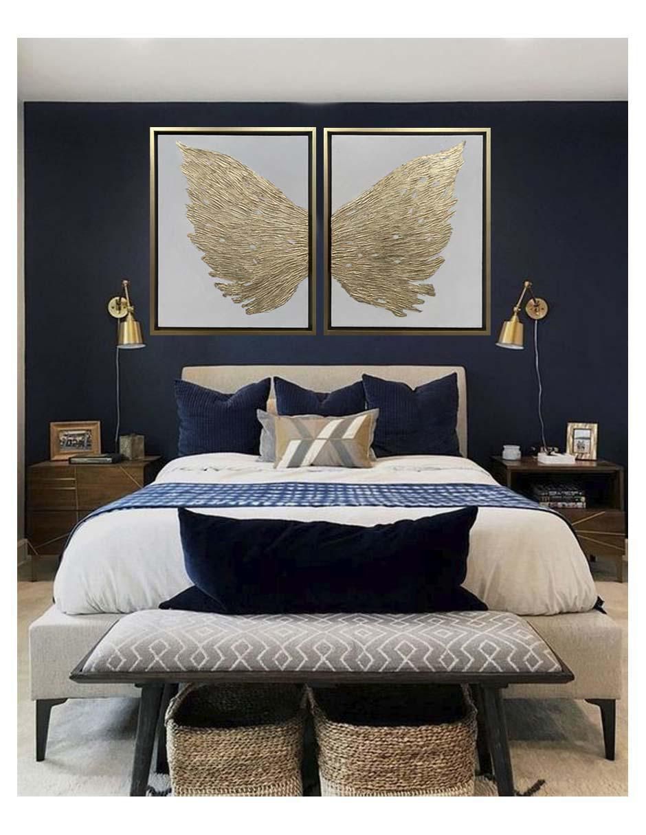 Set pinturas Gold Wings técnica mixta 4