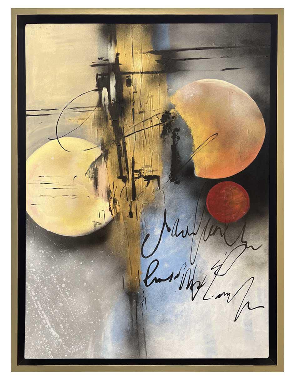 Pintura Eclipse técnica acrílico