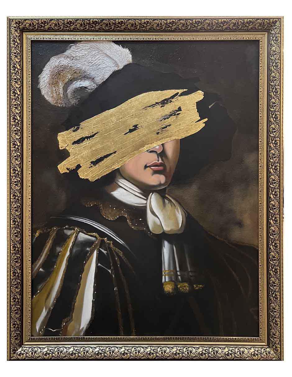 Pintura Lord técnica óleo Surrealismo