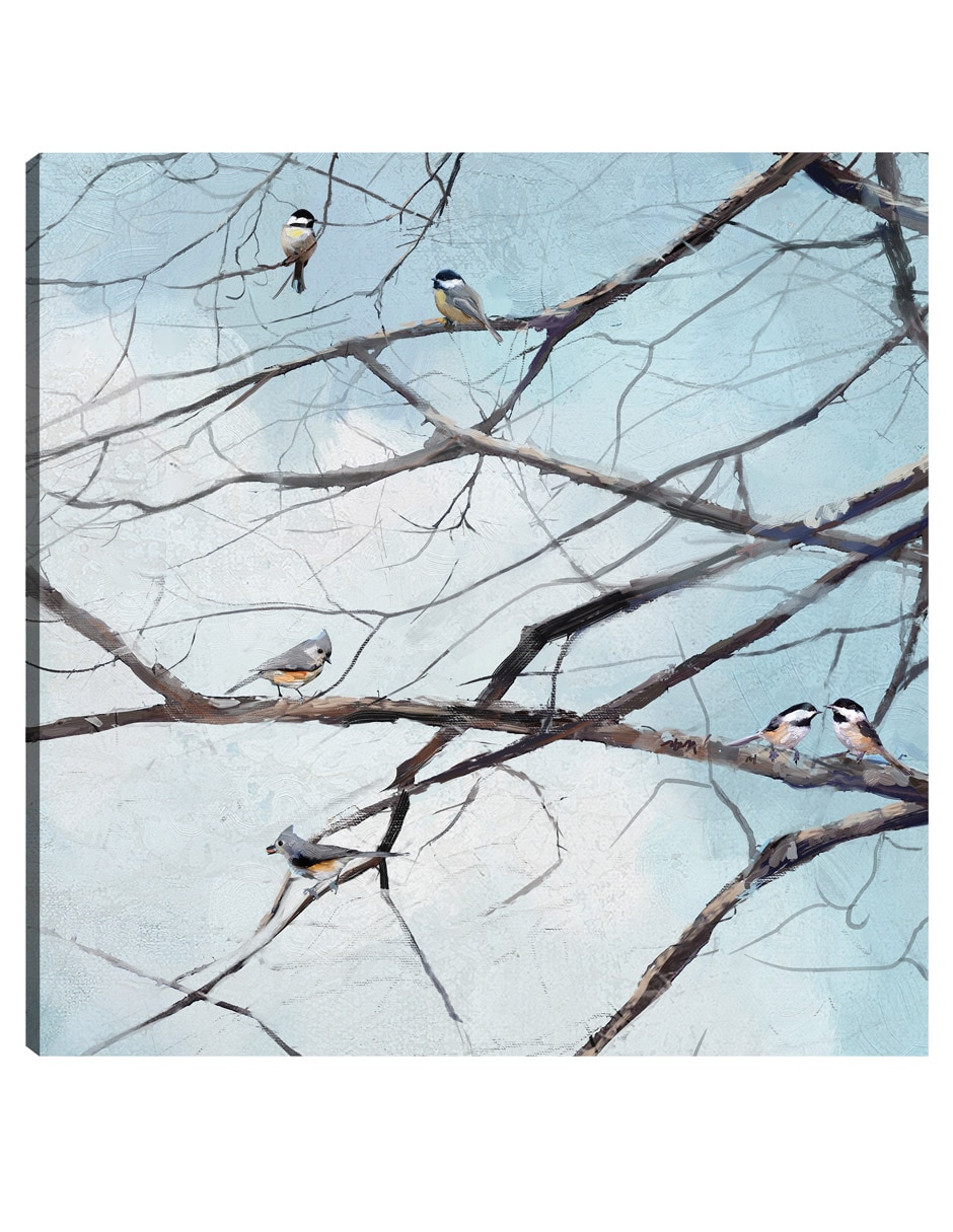 Cuadro decorativo Observación De Aves técnica mixta Naturaleza
