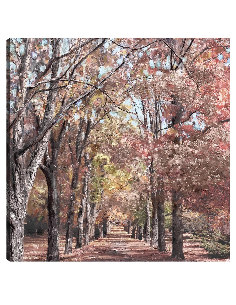 Cuadro decorativo Cordillera De Otoño técnica mixta Bosques Cuadro decorativo Cordillera De Otoño técnica mixta Bosques
