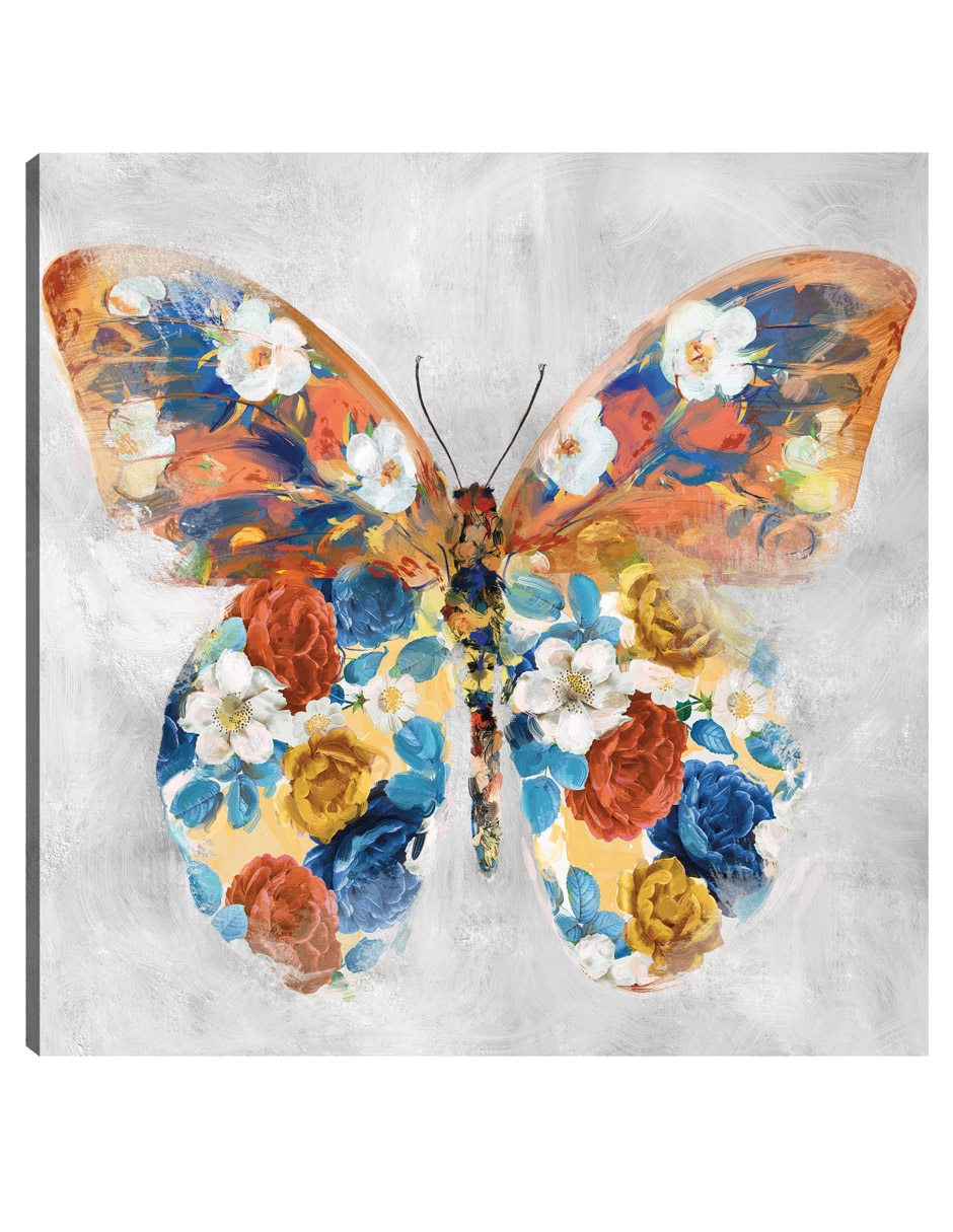 Cuadro decorativo Flores de Mariposa I mixta Cuadro decorativo Flores de Mariposa I mixta