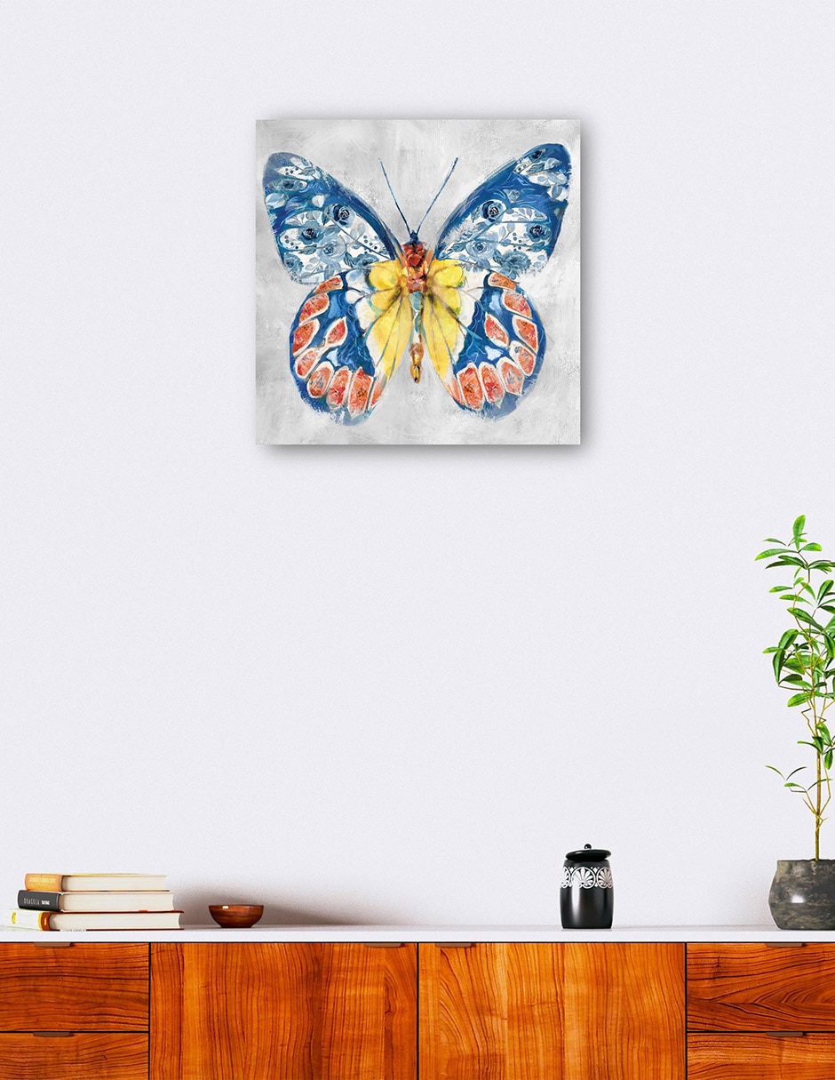 Cuadro decorativo Flores de Mariposa II mixta Primavera 5