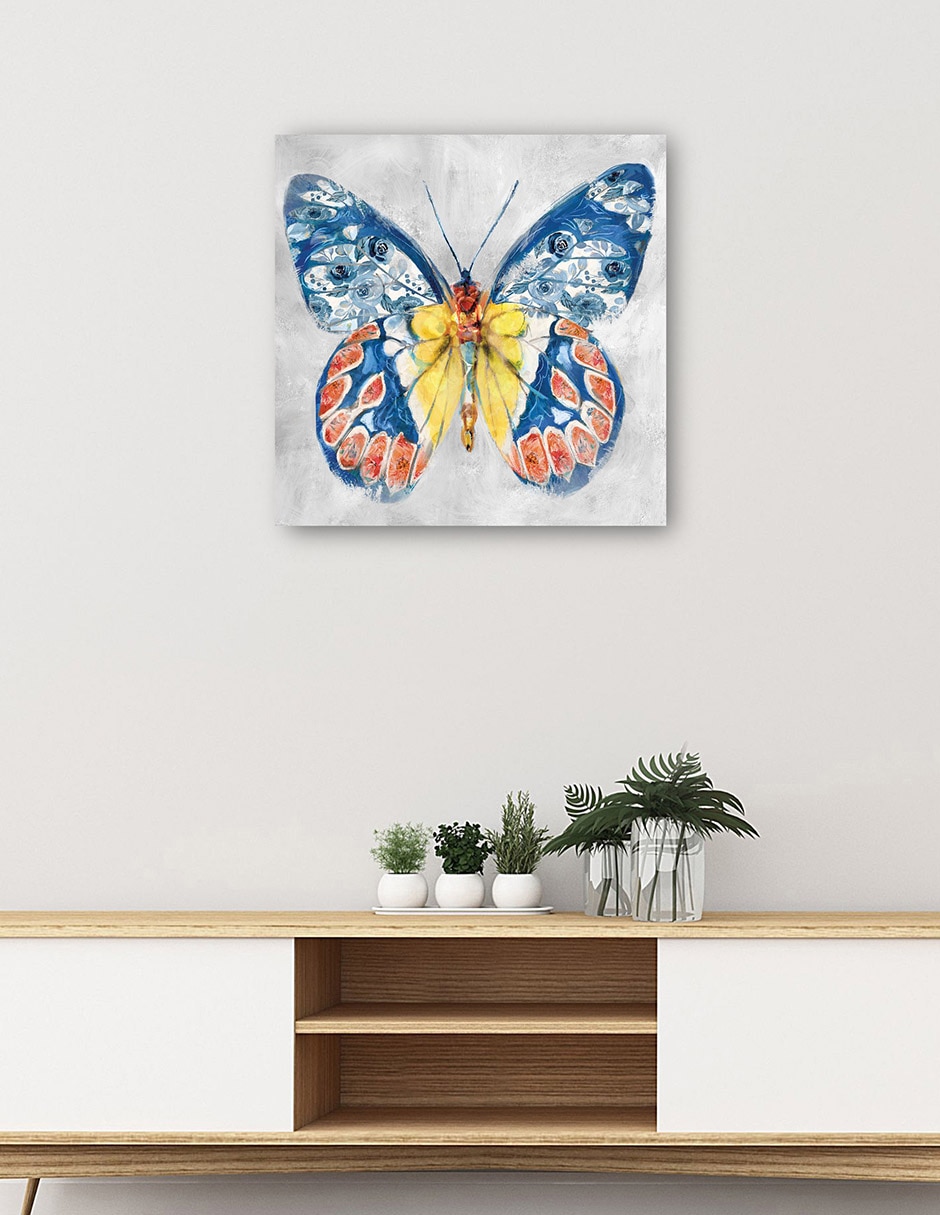 Cuadro decorativo Flores de Mariposa II mixta Primavera 3