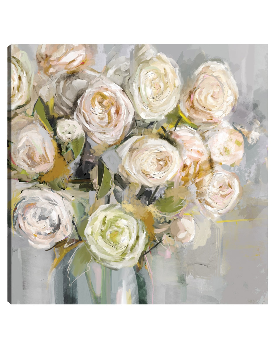 Cuadro decorativo Skylar técnica mixta Arreglo Floral Cuadro decorativo Skylar técnica mixta Arreglo Floral