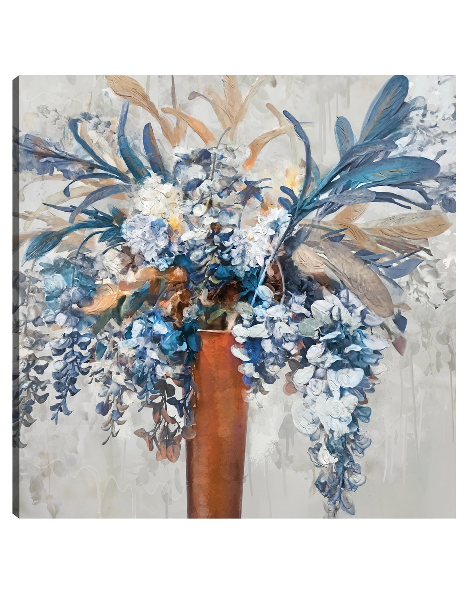 Cuadro decorativo Selección Natural técnica mixta Floreros