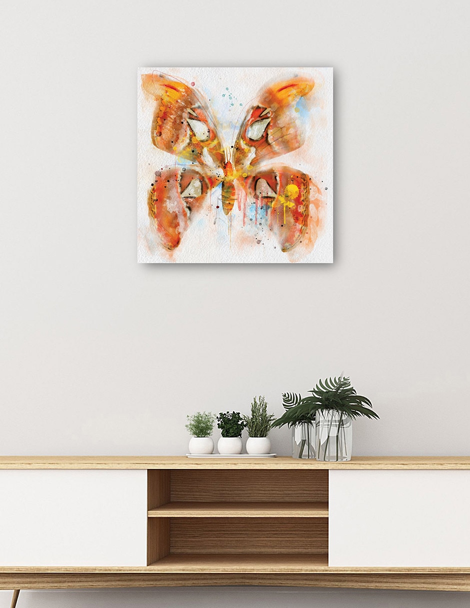 Cuadro decorativo Vuelos Elegantes I técnica mixta 3
