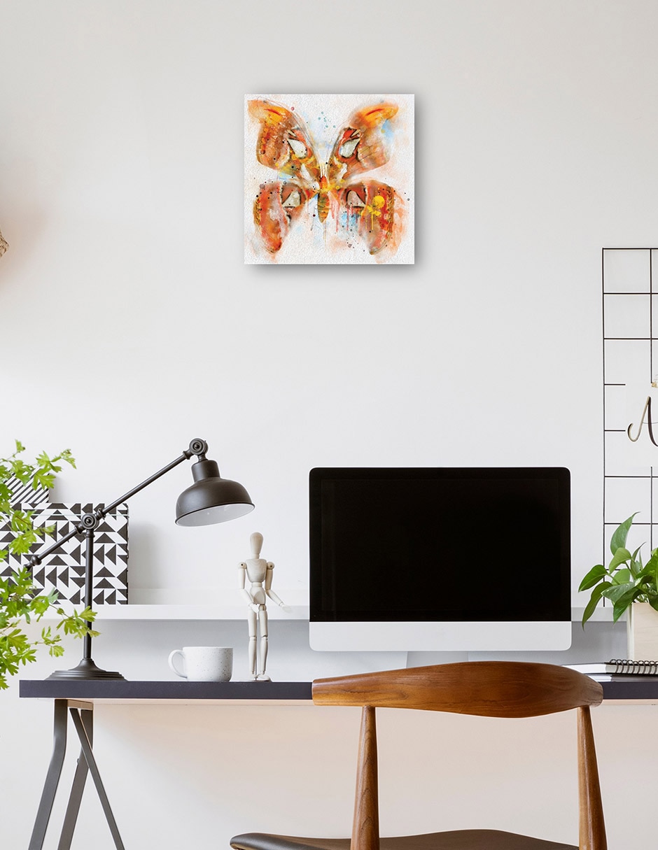 Cuadro decorativo Vuelos Elegantes I técnica mixta 2