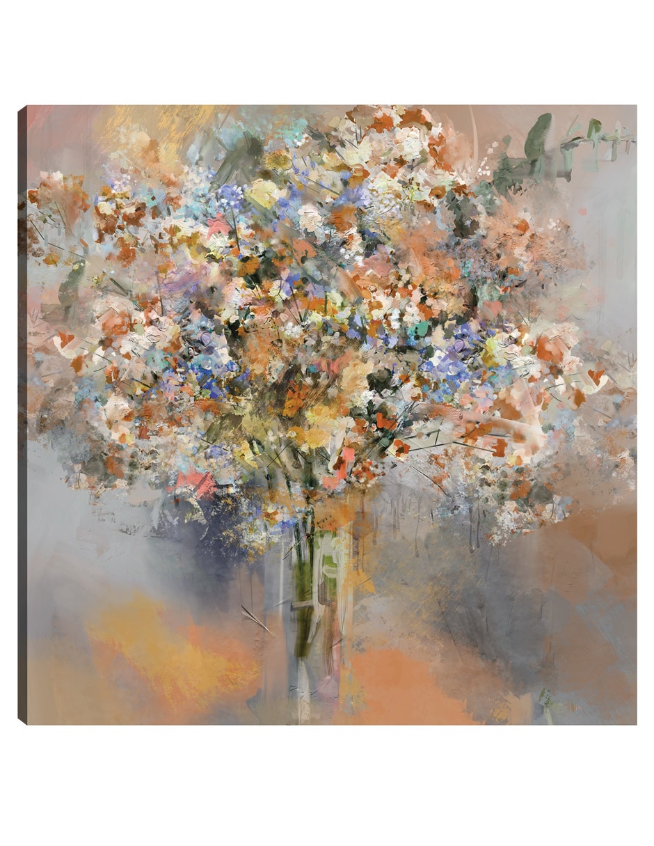 Cuadro decorativo Tribeca Ii técnica mixta Floreros Cuadro decorativo Tribeca Ii técnica mixta Floreros