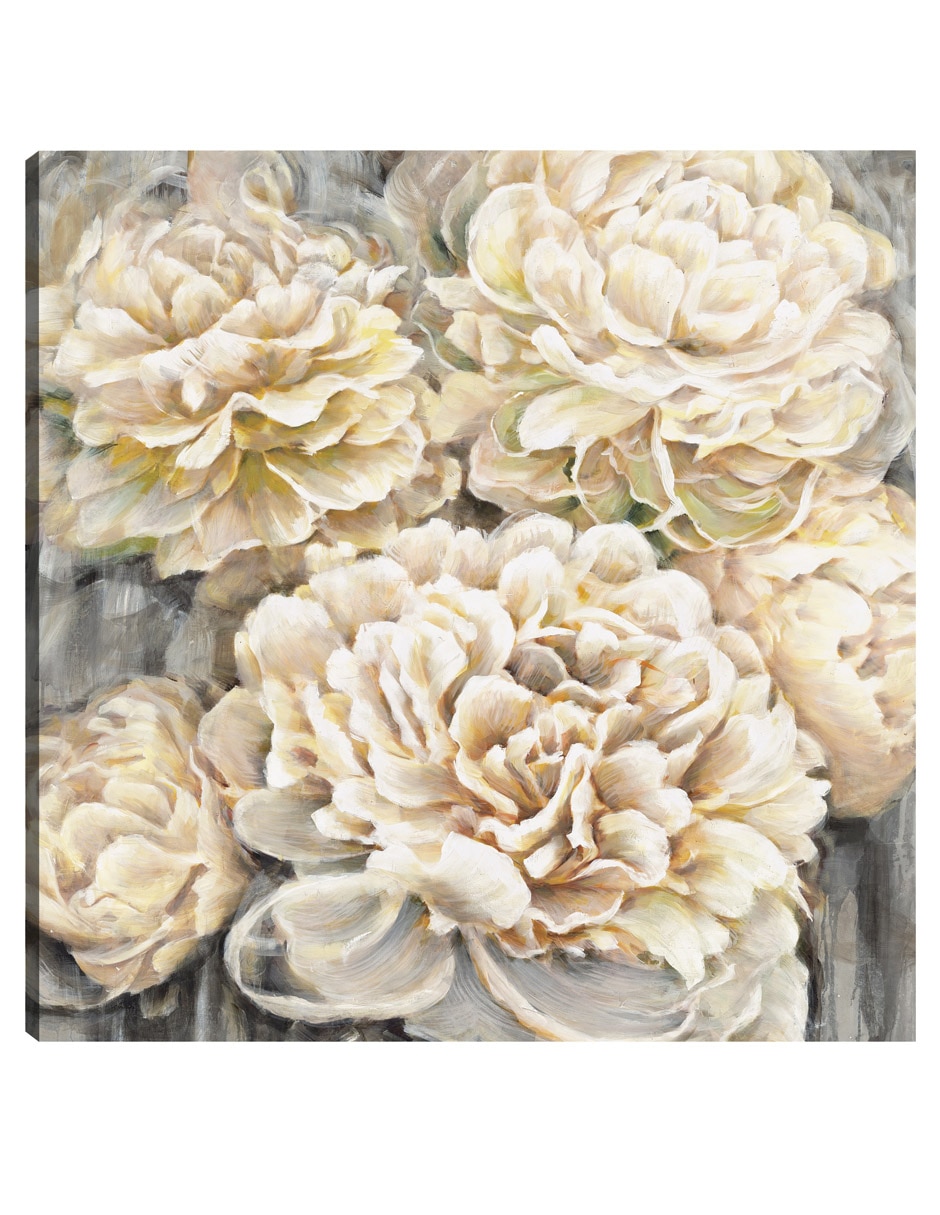 Cuadro decorativo Susurros De Peonía técnica mixta Floración Cuadro decorativo Susurros De Peonía técnica mixta Floración