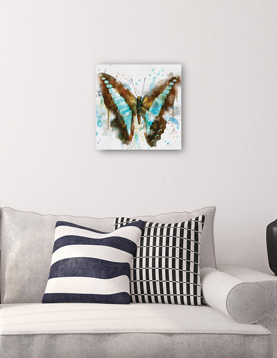 Cuadro decorativo Vuelos Elegantes II técnica mixta 8