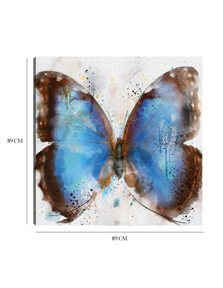 Cuadro decorativo Vuelos Elegantes III técnica mixta 9