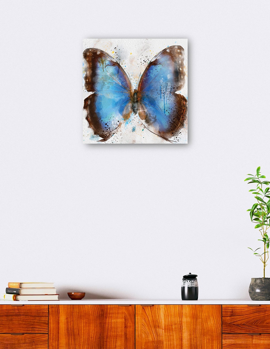 Cuadro decorativo Vuelos Elegantes III técnica mixta 5