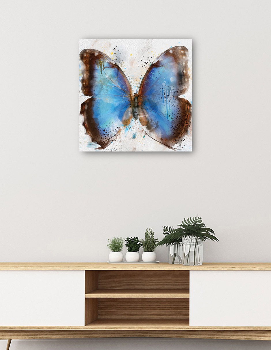 Cuadro decorativo Vuelos Elegantes III técnica mixta 3