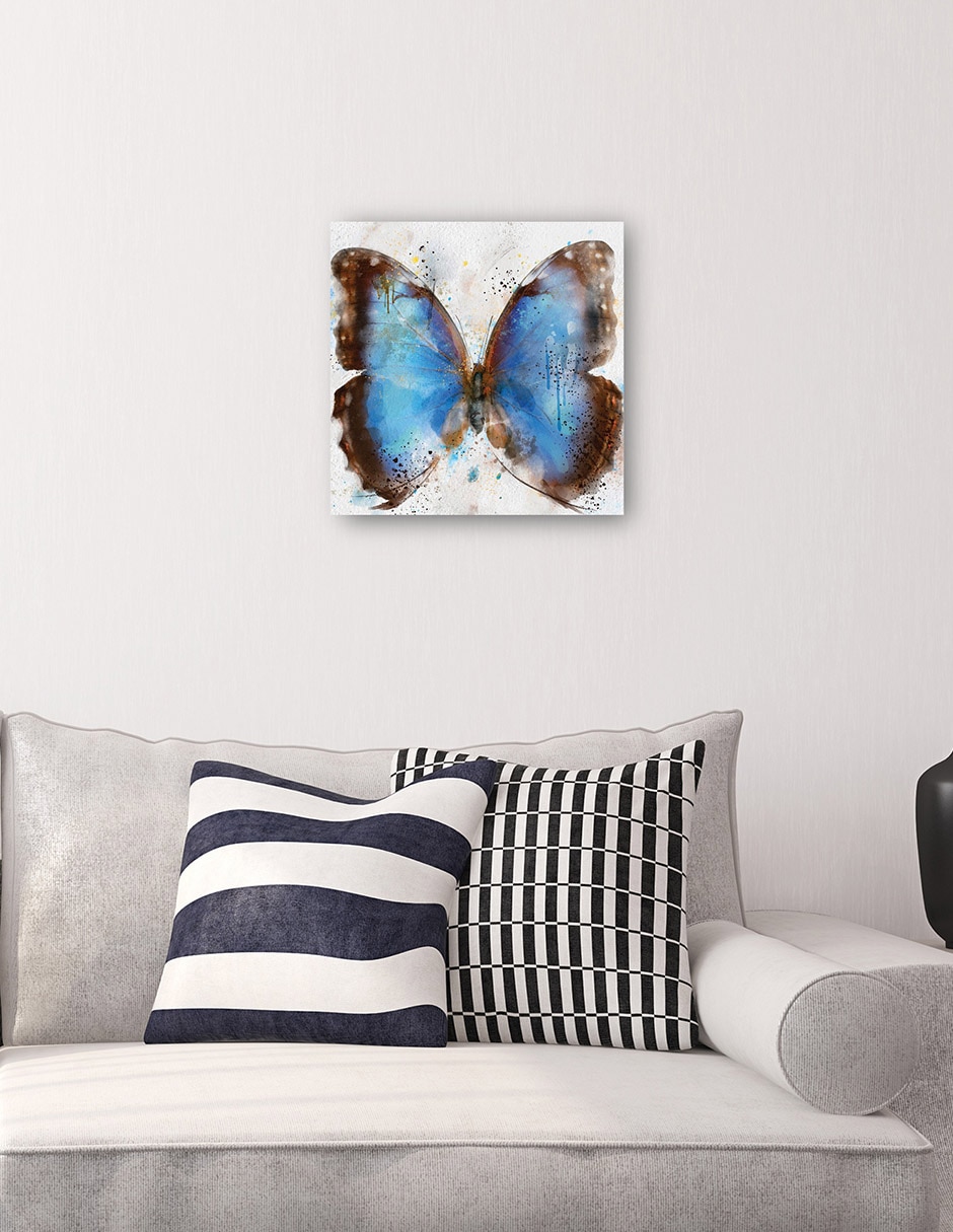 Cuadro decorativo Vuelos Elegantes III técnica mixta 8