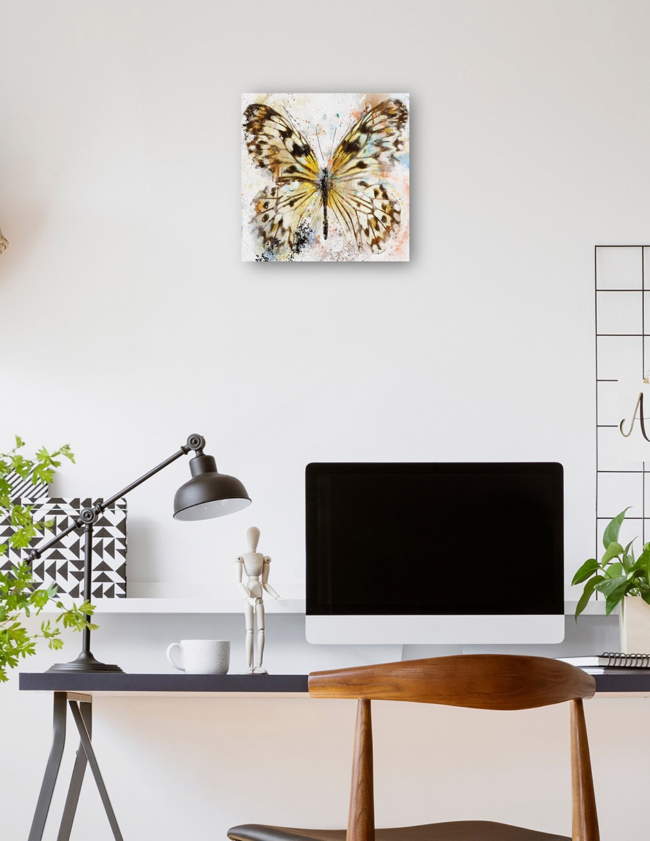 Cuadro decorativo Vuelos Elegantes IV técnica mixta 6