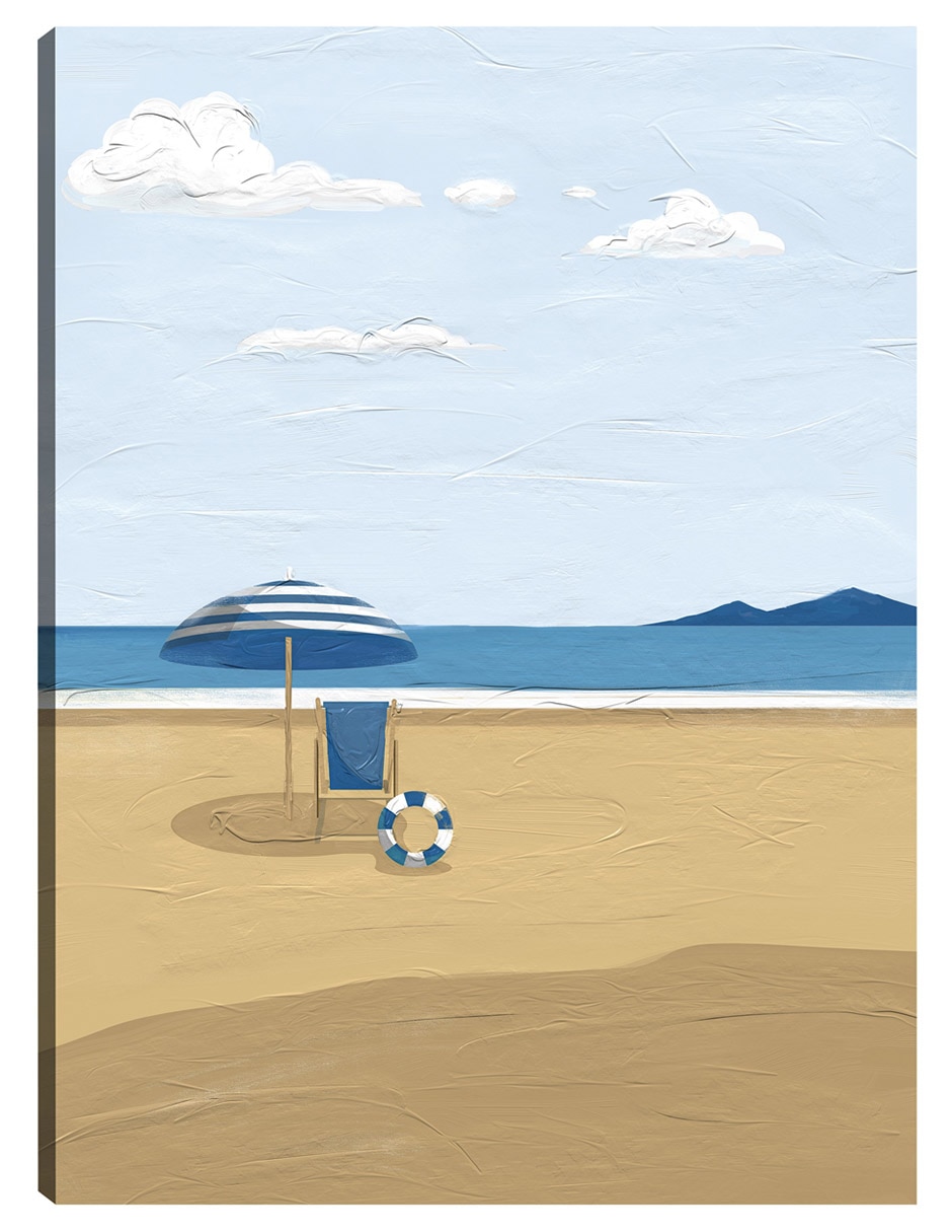 Cuadro decorativo Serie De Verano Ii técnica mixta Playas Cuadro decorativo Serie De Verano Ii técnica mixta Playas