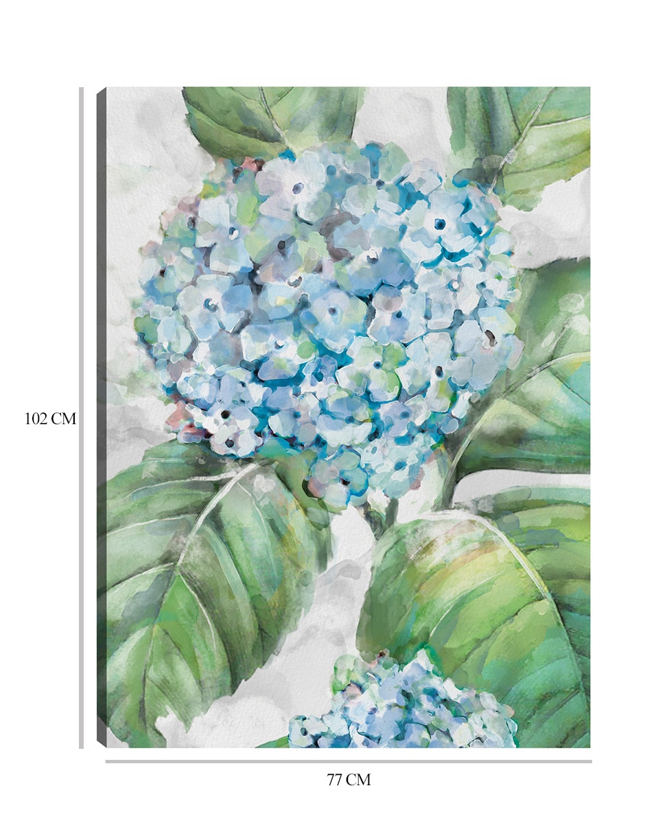 Cuadro decorativo Retratos De Hortensias Ii técnica mixta Floración 9