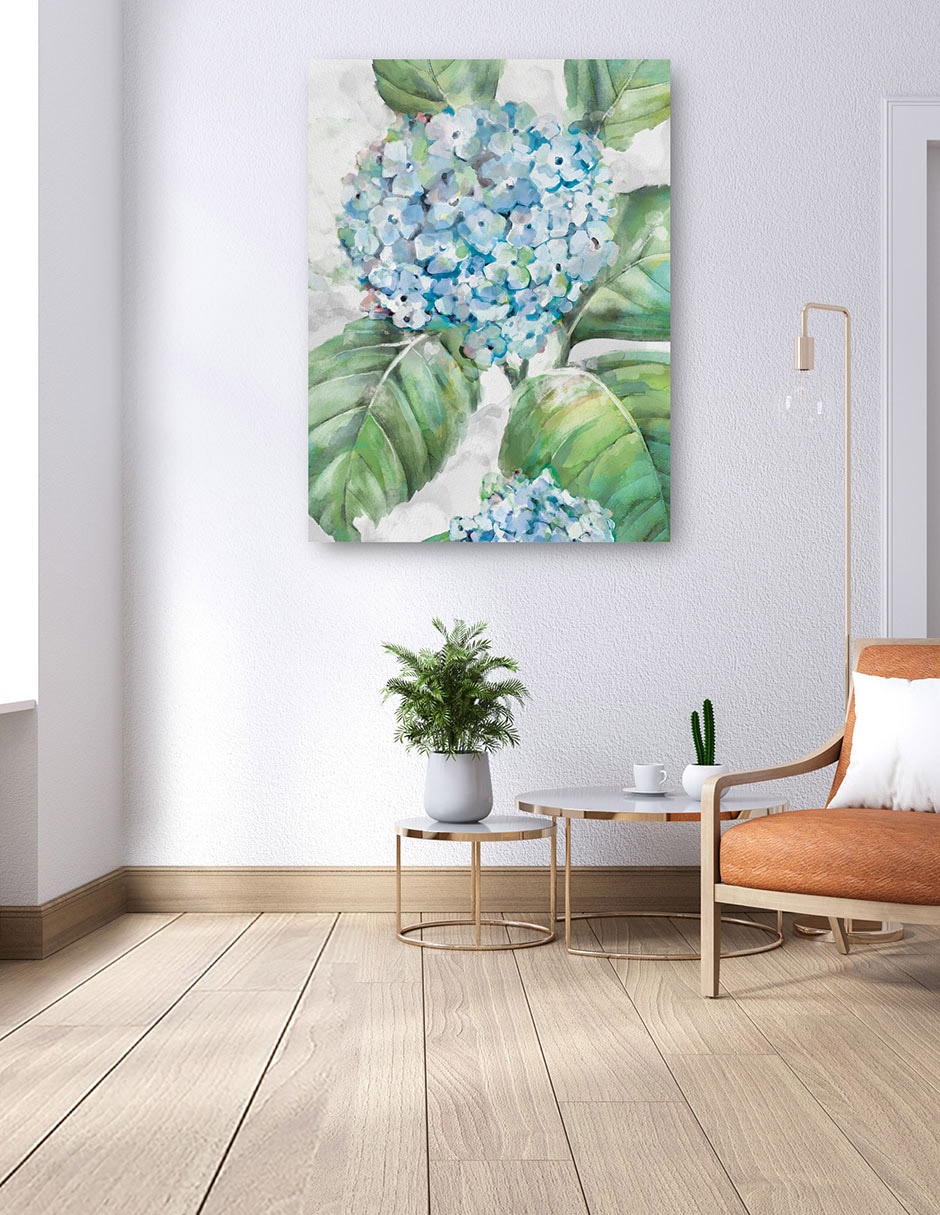 Cuadro decorativo Retratos De Hortensias Ii técnica mixta Floración 4