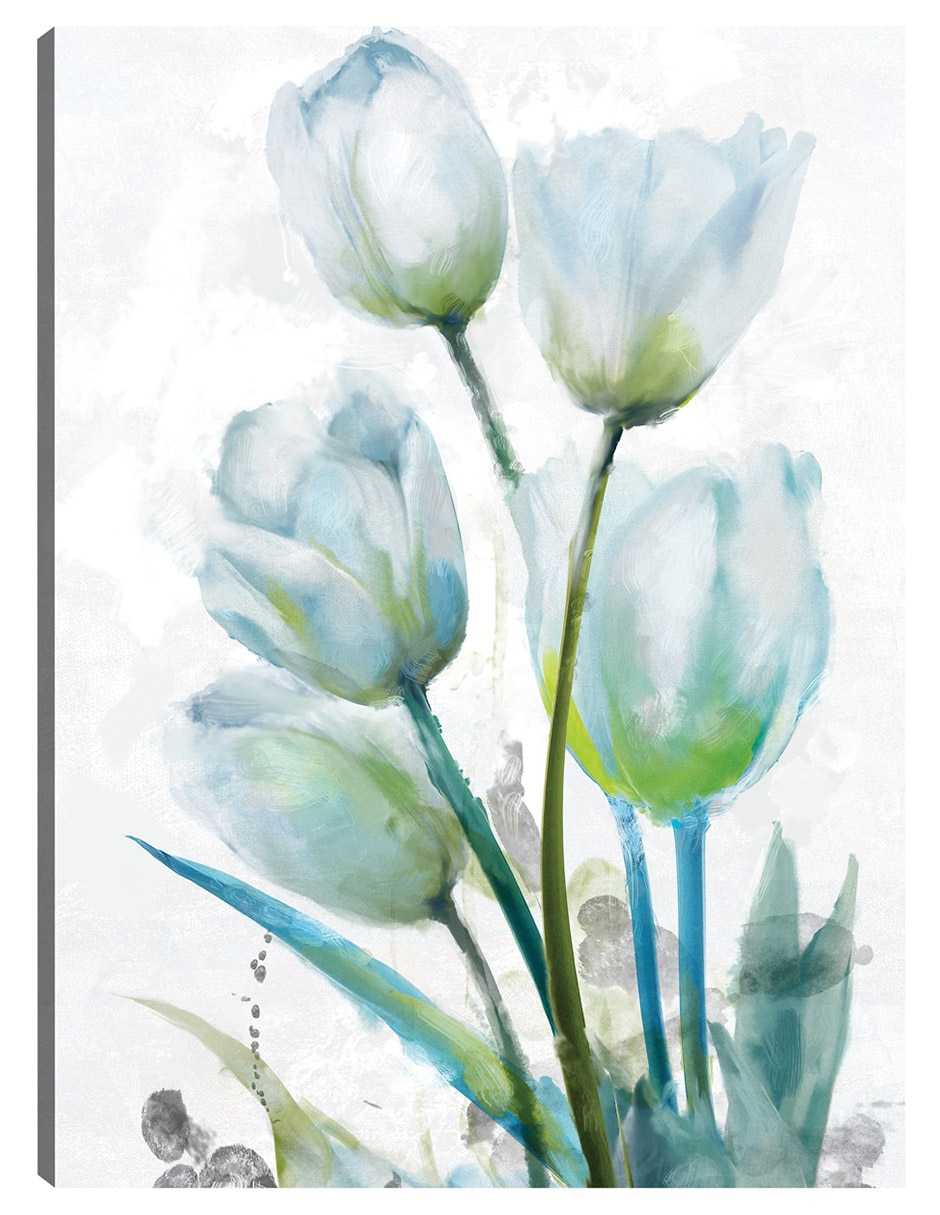 Cuadro decorativo Recolección De Tulipanes I técnica mixta Floración