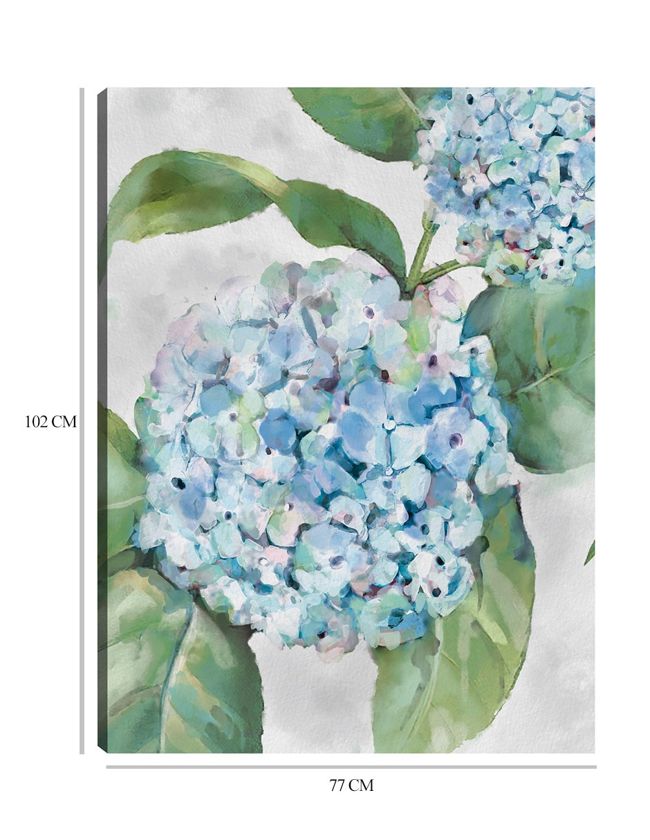 Cuadro decorativo Retratos De Hortensias I técnica mixta Floración 9