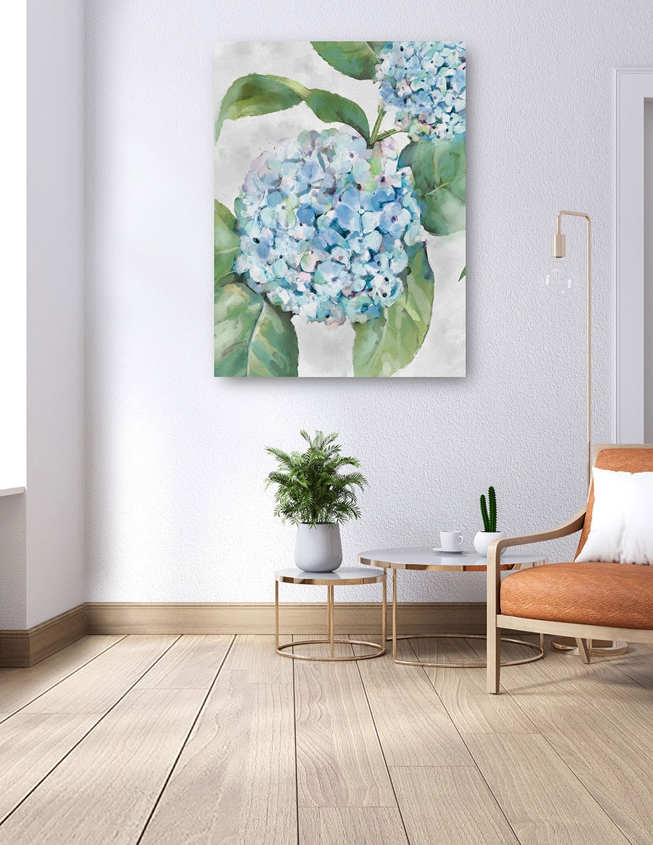 Cuadro decorativo Retratos De Hortensias I técnica mixta Floración 4