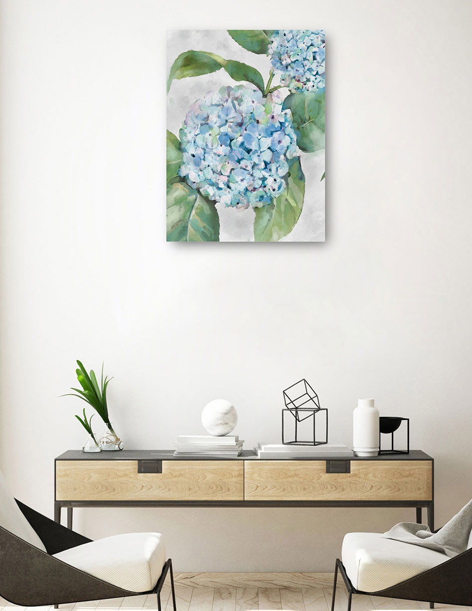 Cuadro decorativo Retratos De Hortensias I técnica mixta Floración 7