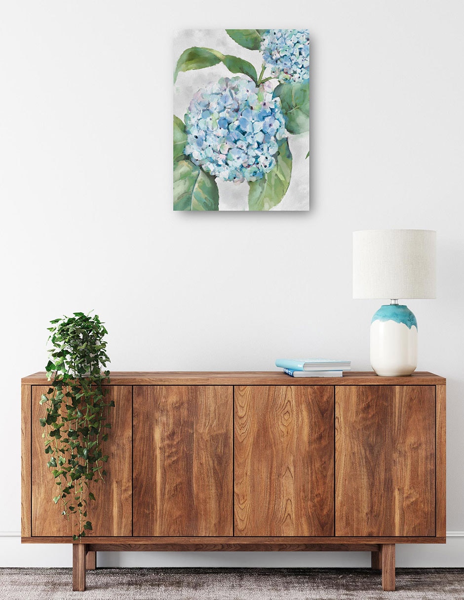 Cuadro decorativo Retratos De Hortensias I técnica mixta Floración 8