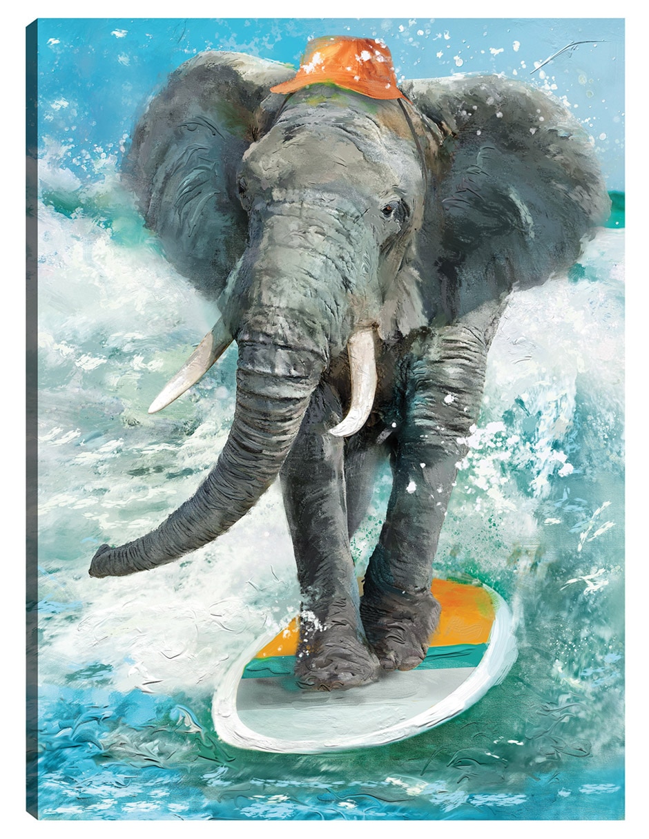 Cuadro decorativo Safari De Surf técnica mixta Diversión