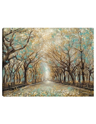 Cuadro decorativo Silencio Momentáneo técnica mixta Bosques