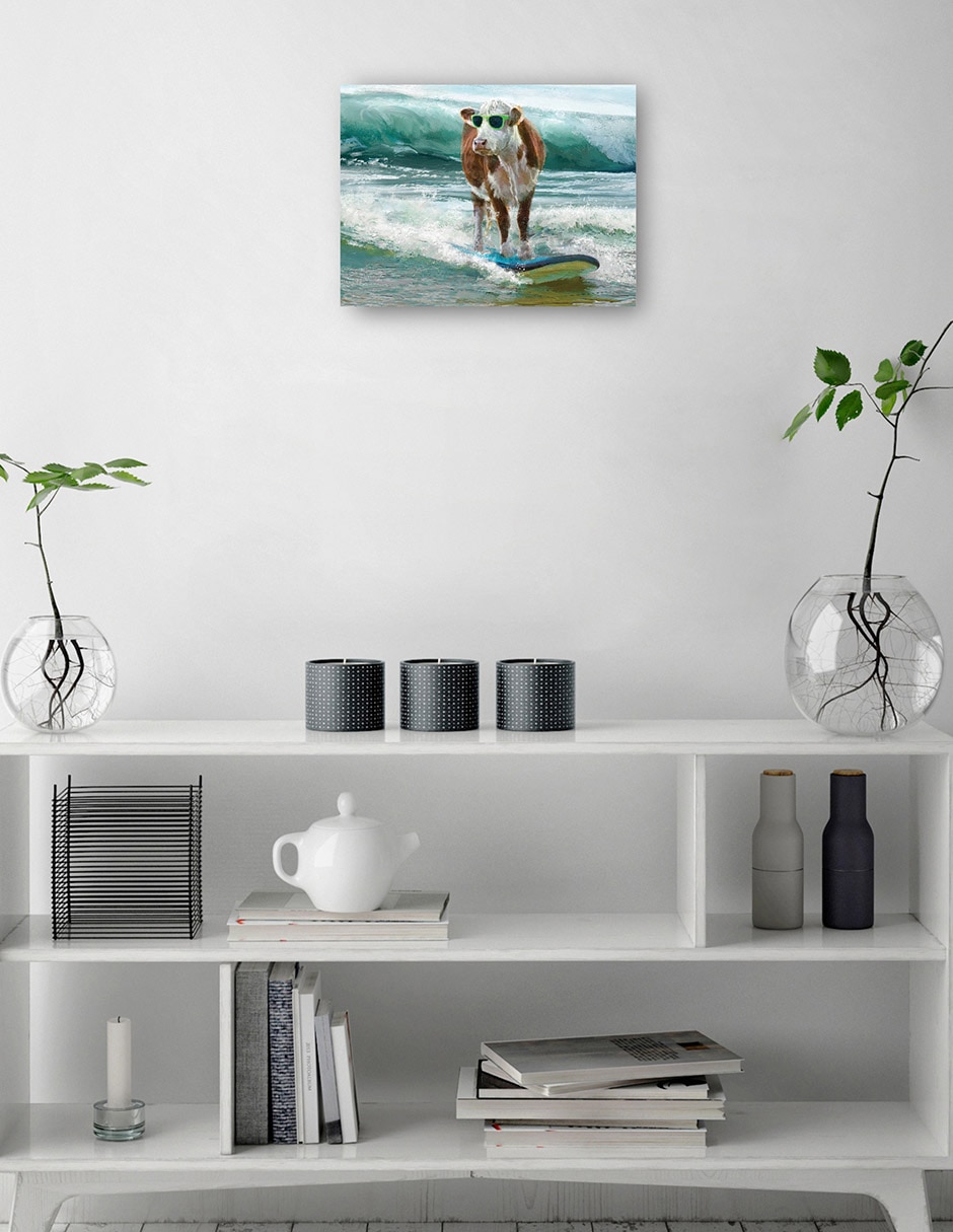 Cuadro decorativo Turf técnica mixta Playas 2