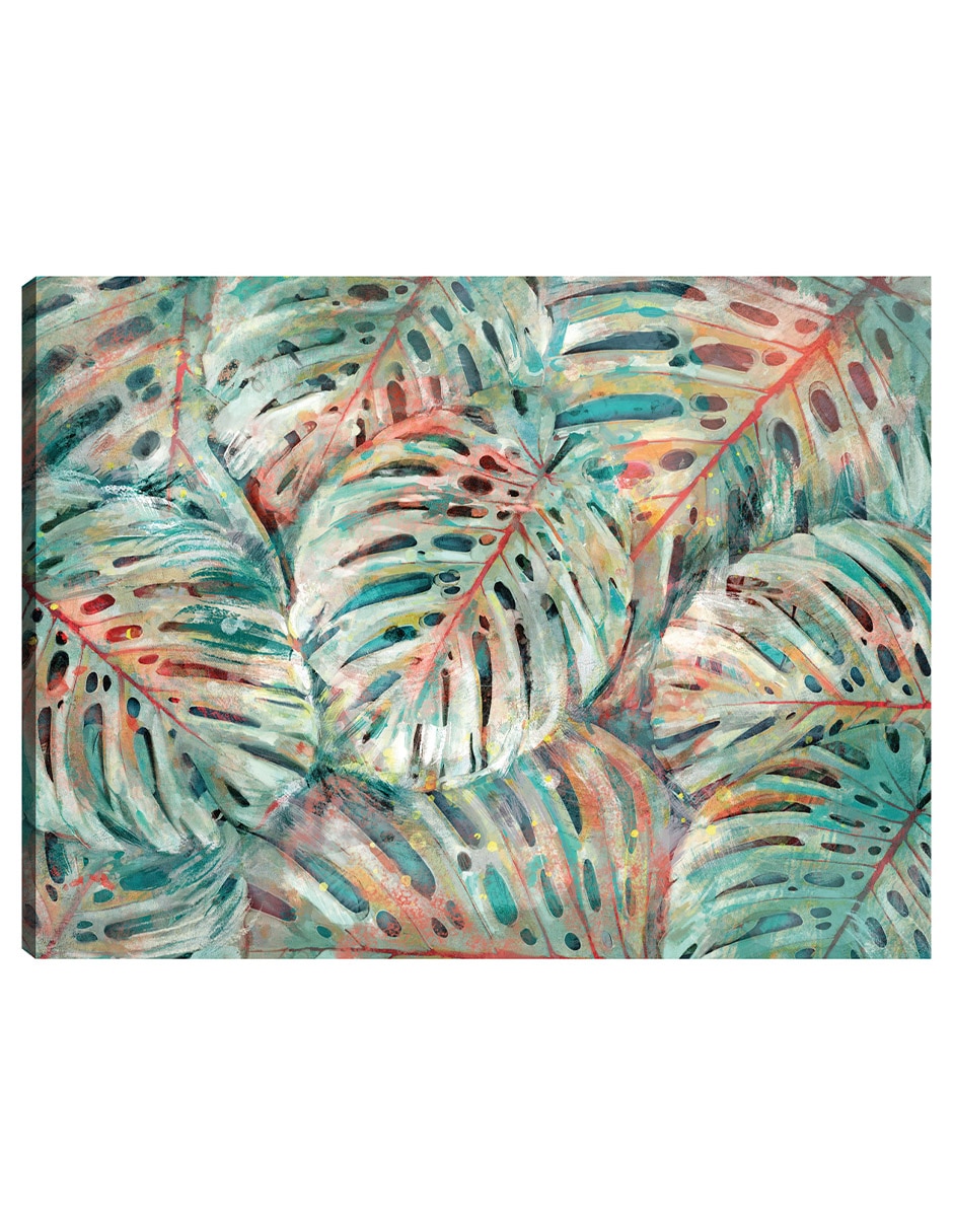 Cuadro decorativo Sueño Tropical técnica mixta Plantas