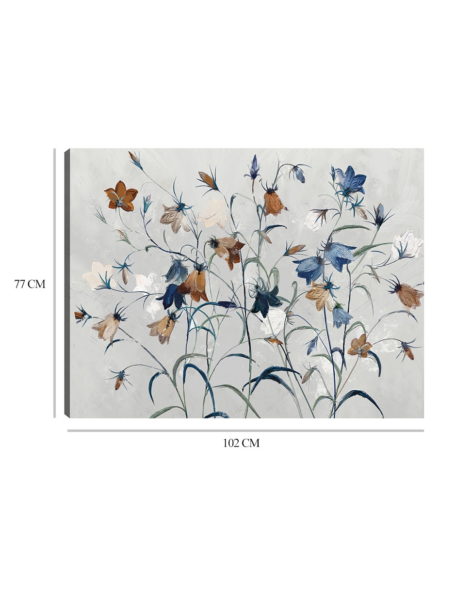 Cuadro decorativo Secretos Del Jardín III técnica mixta 9