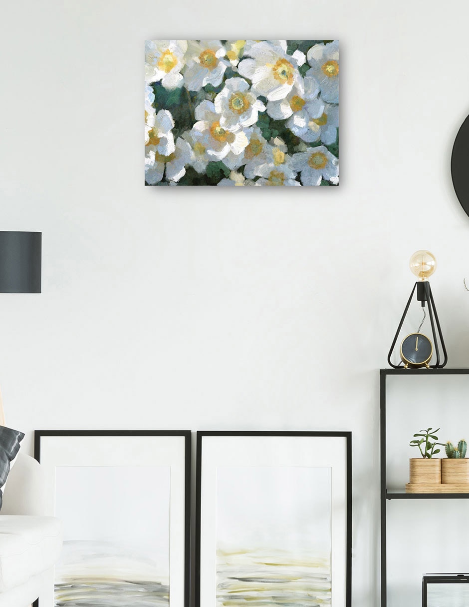 Cuadro decorativo Blancos de Verano técnica mixta 3