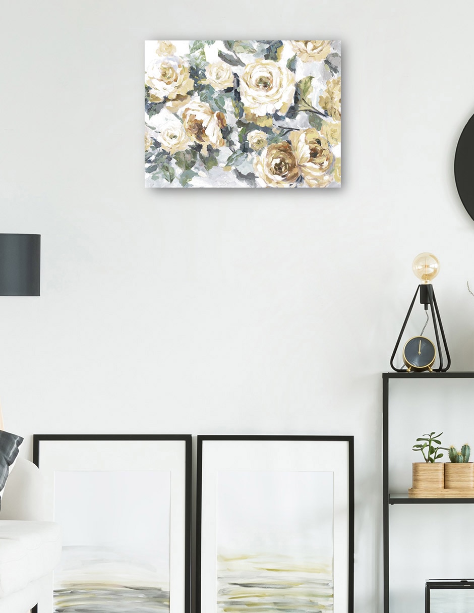 Cuadro decorativo La Vie Gold Light Crop mixta 5