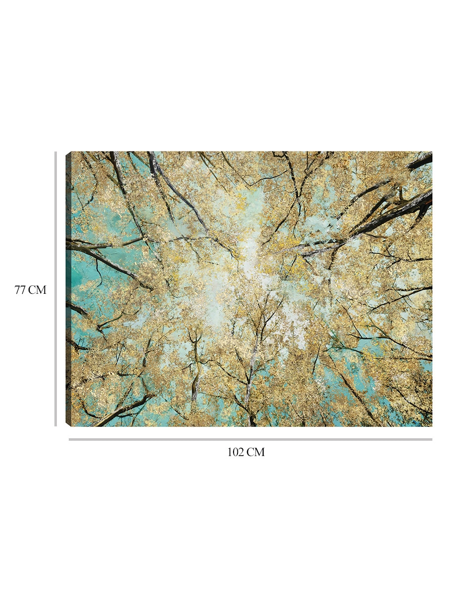 Cuadro decorativo Cielo Alto técnica mixta 9