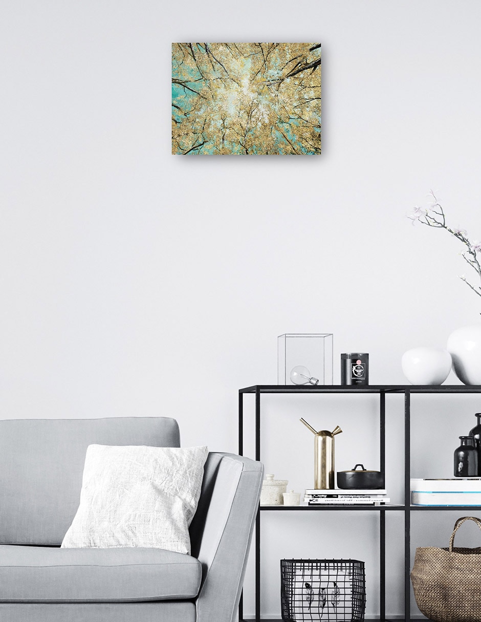 Cuadro decorativo Cielo Alto técnica mixta 2