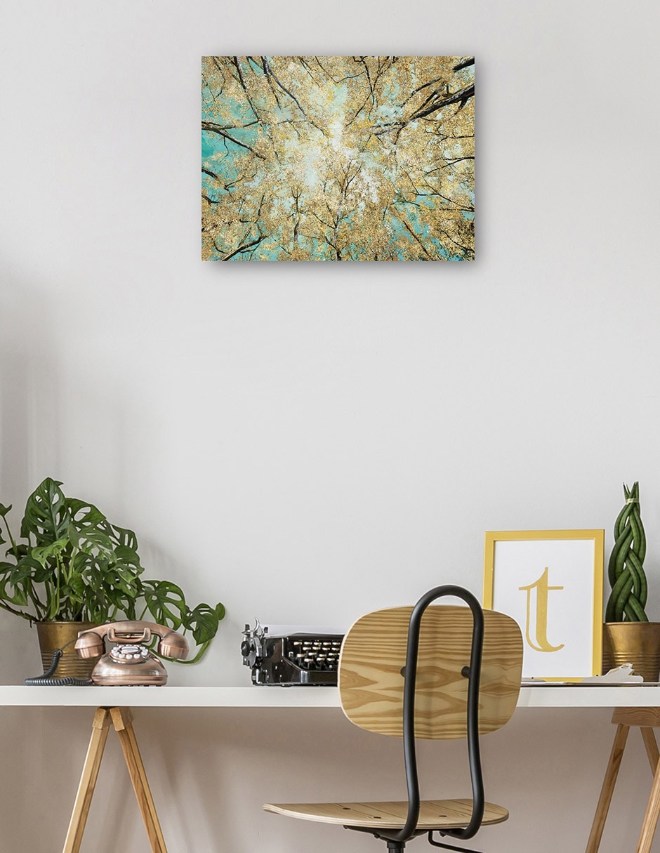 Cuadro decorativo Cielo Alto técnica mixta 3