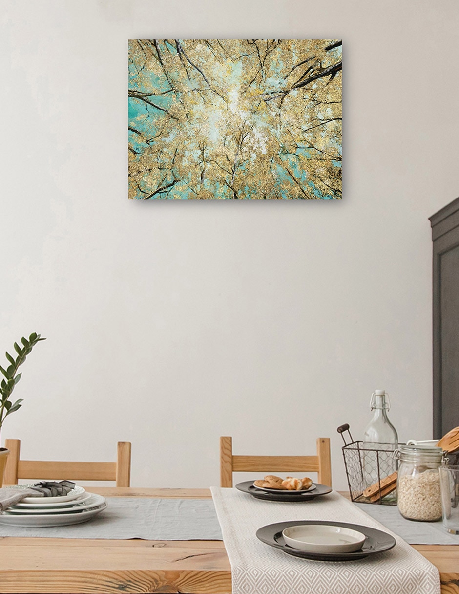 Cuadro decorativo Cielo Alto técnica mixta 4