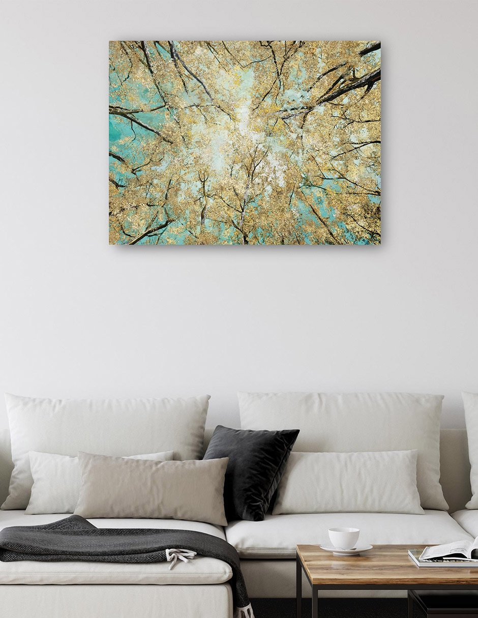 Cuadro decorativo Cielo Alto técnica mixta