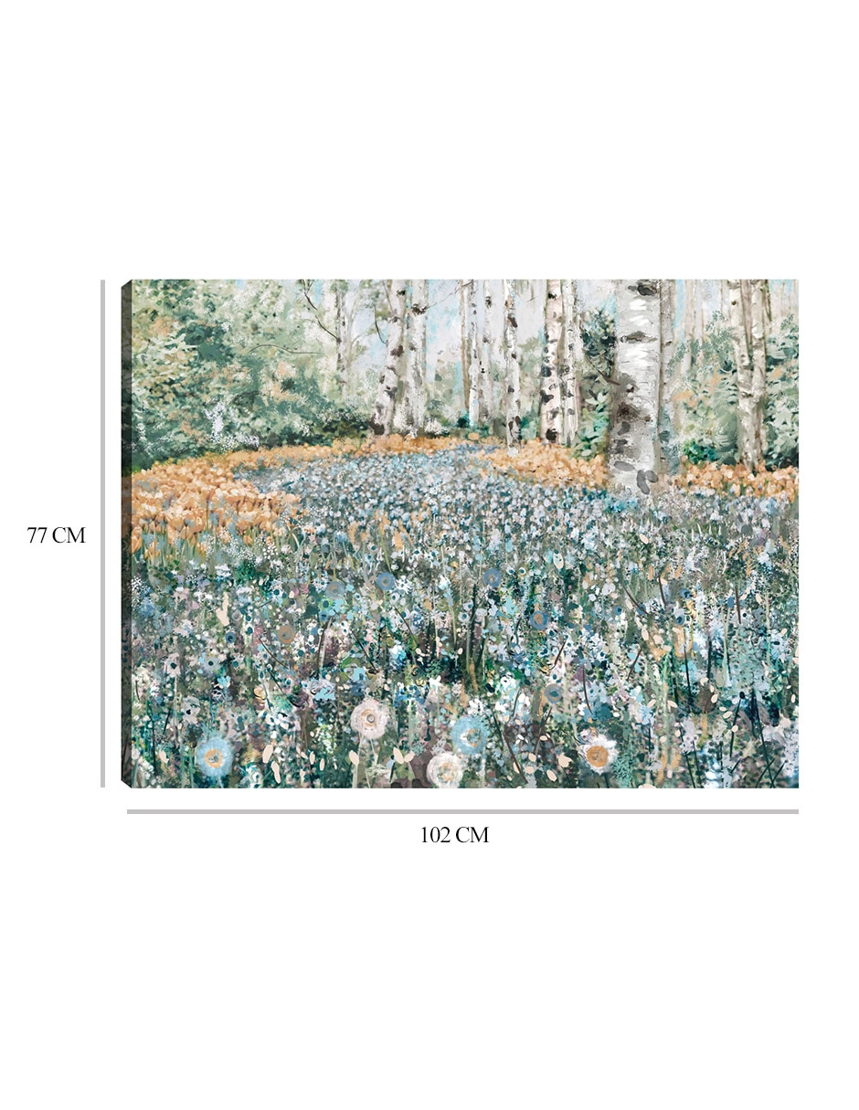 Cuadro decorativo Flores del Bosque mixta 9
