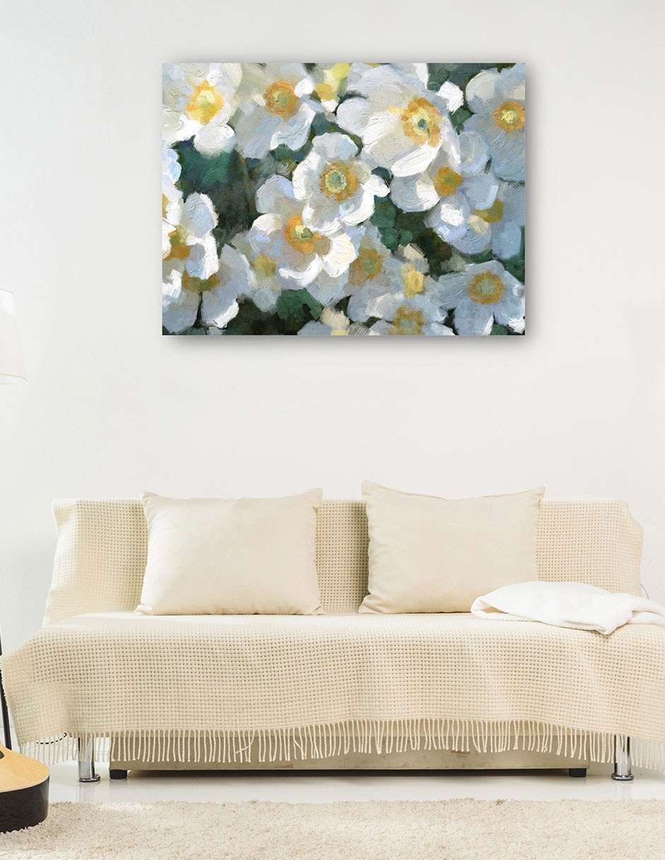 Cuadro decorativo Blancos de verano técnica mixta 8