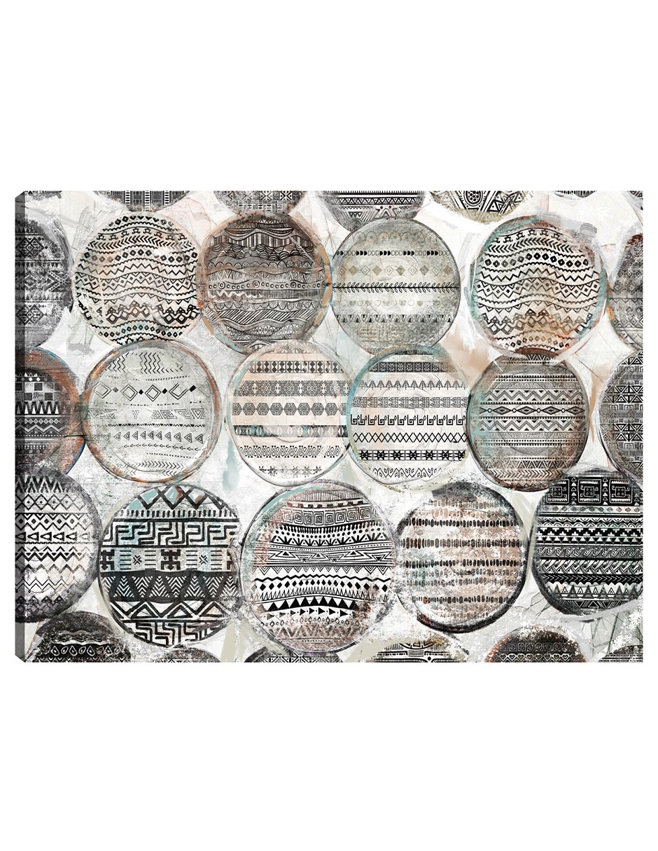 Cuadro decorativo Rondas tribales técnica mixta Deportes Cuadro decorativo Rondas tribales técnica mixta Deportes