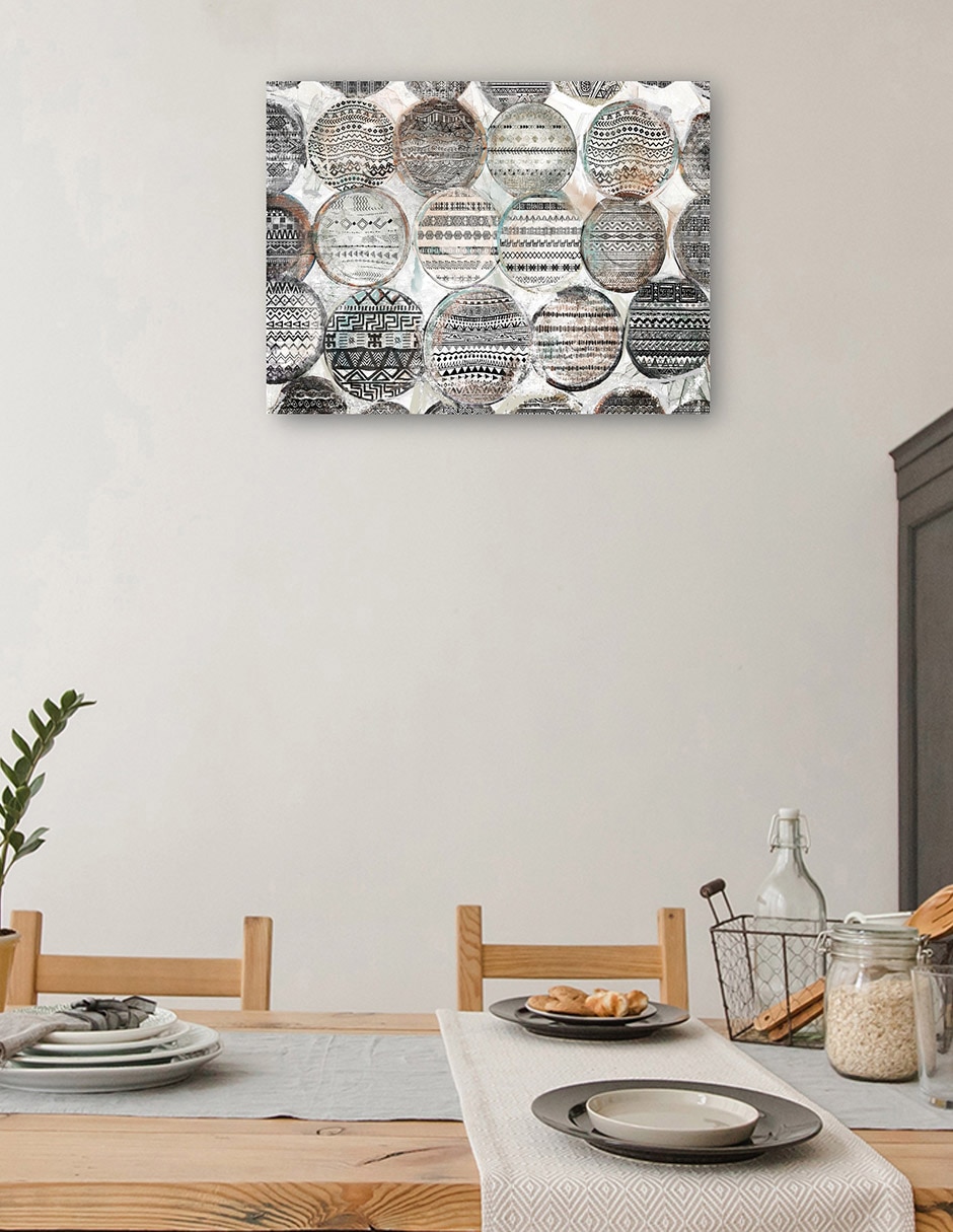 Cuadro decorativo Rondas tribales técnica mixta Deportes 4