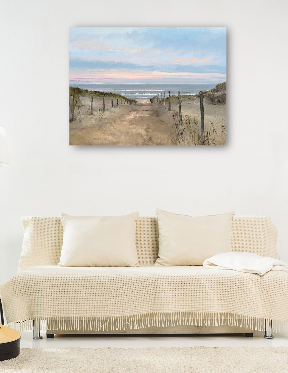 Cuadro decorativo Amanecer de la isla técnica mixta Playas 8